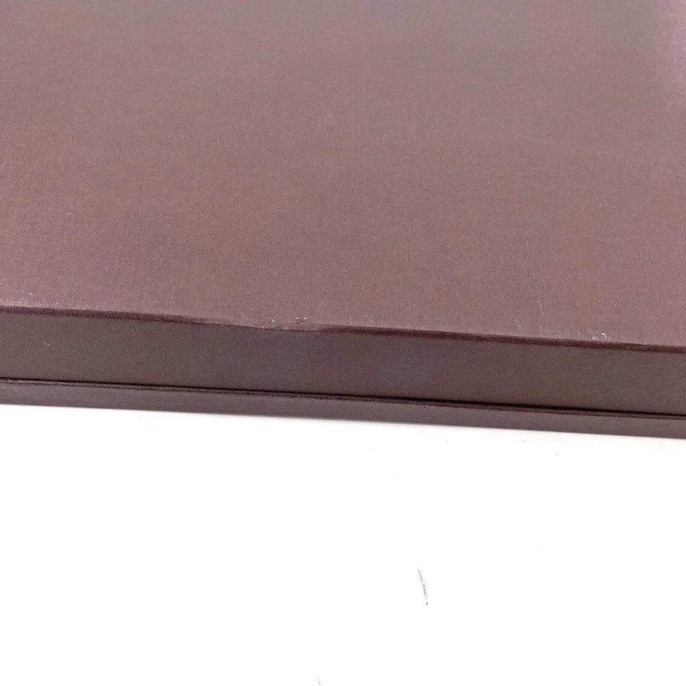 Louis Vuitton Authentic Signature Large Brown Empty Gift Box